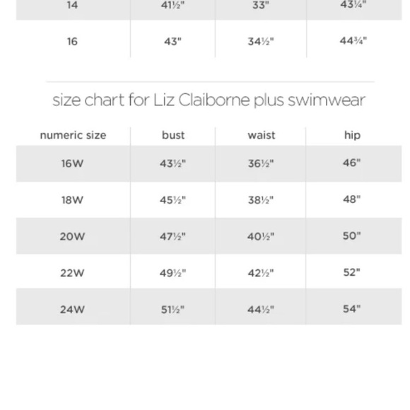 Liz Claiborne Ruched Side Halter Swimsuit 20W - Picture 7 of 8